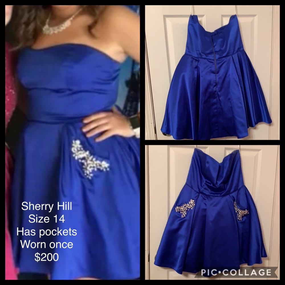 Sherri Hill sleeveless short dress